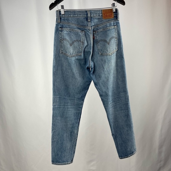 Levis White Oak Cone Denim High Rise Jeans in Blue Size 26 - Picture 8 of 13